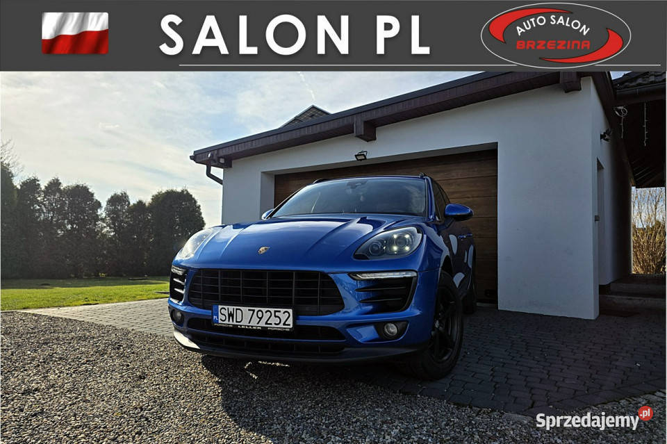 Porsche Macan serwis ASO krajowy FV23 I 2014 elektrochrom. lusterka boczne Rydułtowy sprzedam
