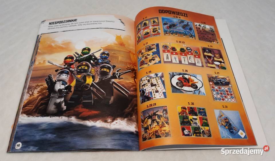 Lego Ninjago Naklejaj i Walcz Ameet Książeczki Czeladź