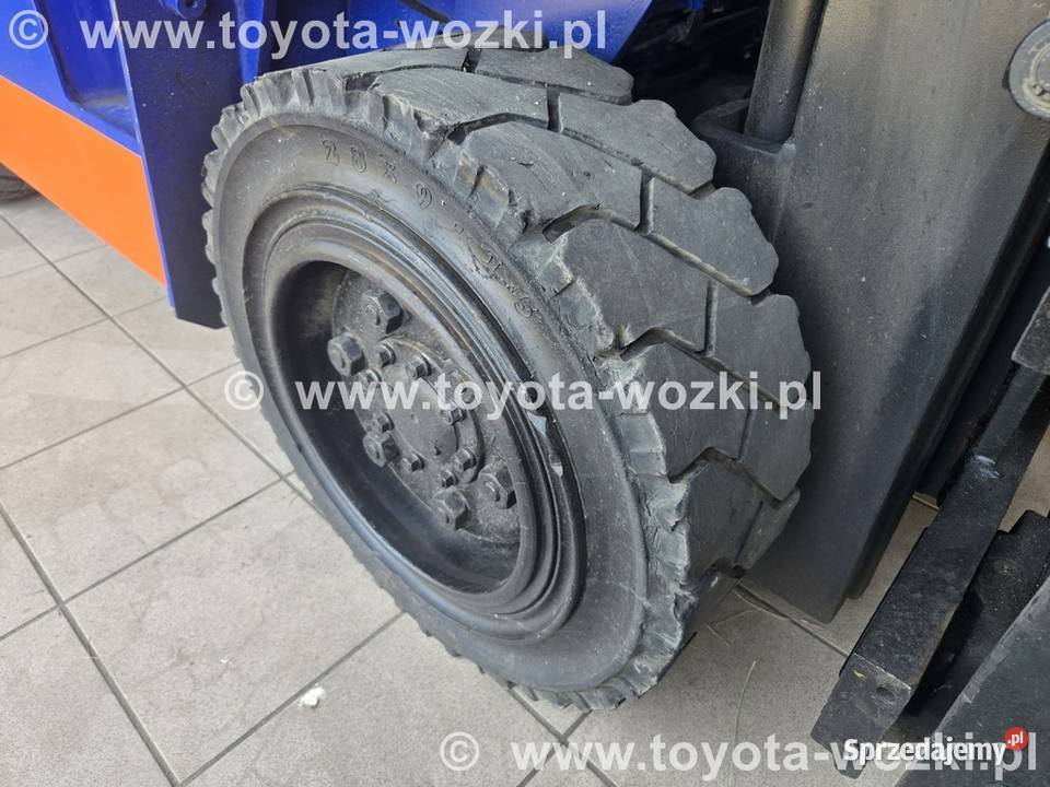 Wózek widłowy TOYOTA 5FG30 wolny skok przesuw b Mysłowice sprzedam