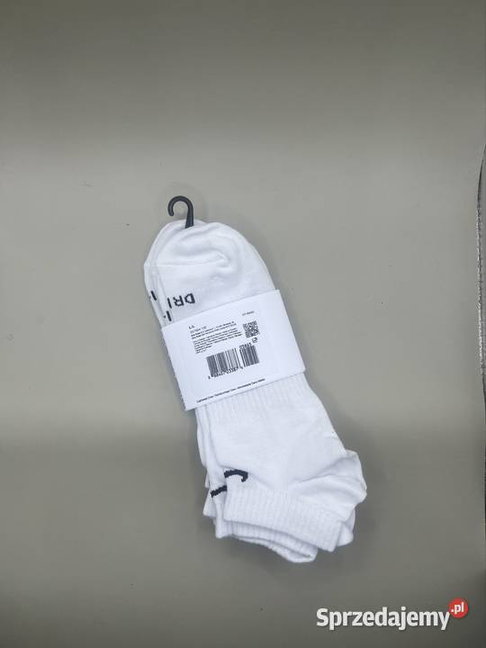 Nike Stópki Skarpety Białe krótkie Opole sprzedam