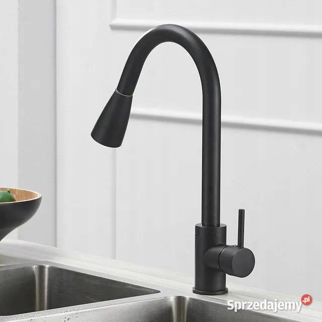 Bateria kranowa z wyciąganą giętką wylewką Łazienka podlaskie Białystok