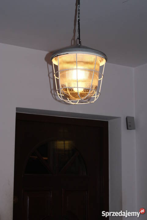 Lampa wisząca fabryczna loft industrial vintage Oświetlenie mazowieckie Warszawa