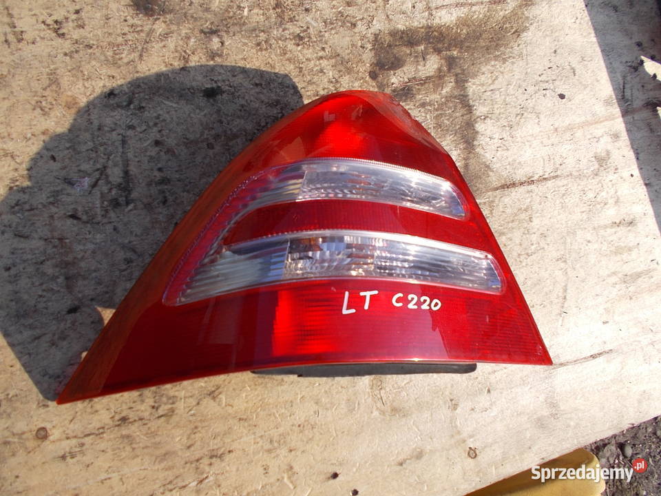 mercedes C220 01r 22 cdi lampa lewa tył sedan Lampy tylne Lampy tylne Zamość