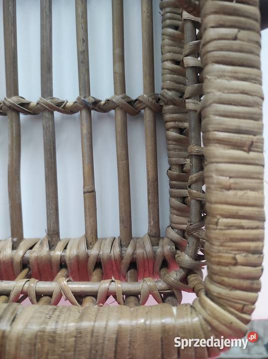 Taca z wikliny na stół do domu na balkon taras Legnica