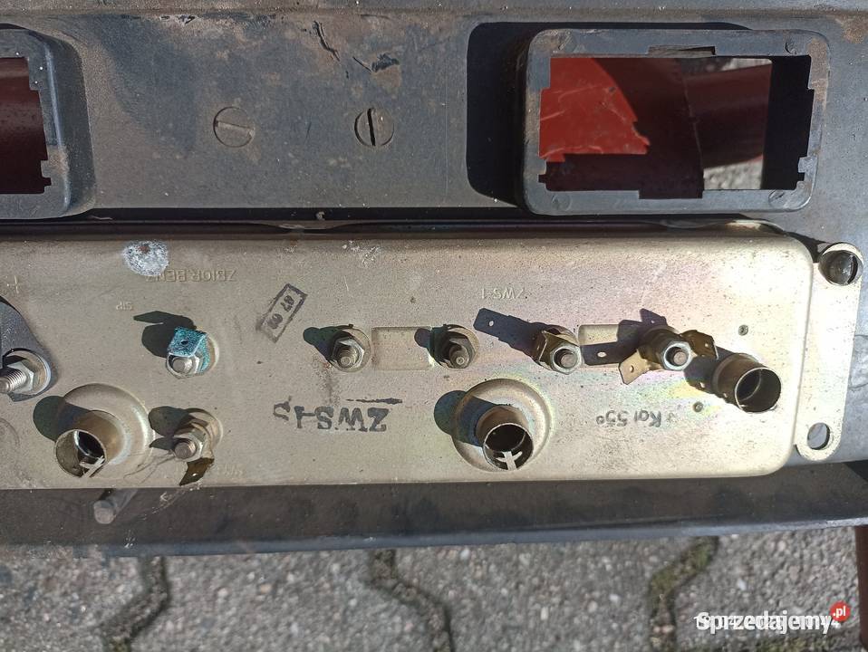 Oryginalna obudowa zegarów kokpit ŻUK NYSA Wrocław