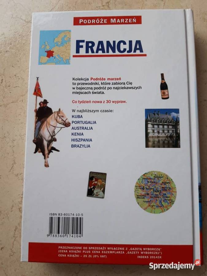 Francja Podróże Marzeń wydanie 1 twarda Bielsko-Biała