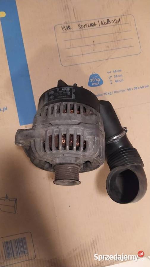 Alternator e39 v8 14v 120a bosh 0123515023 Warszawa sprzedam