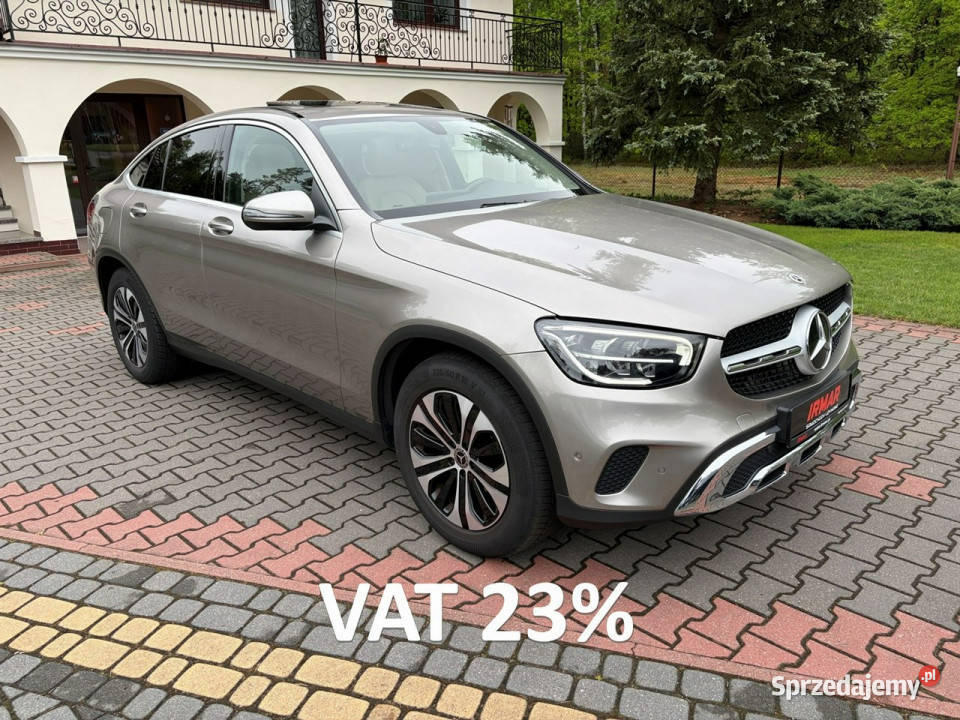 Mercedes GLC 200 Coupe Beżowe skóry Kamera Lipówki