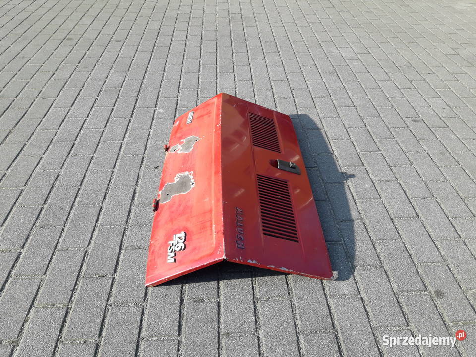 Fiat 126P EL klapa tył pokrywa silnika FSM Gdynia