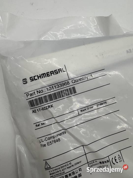 Schmersal AZ 1702ZRK 101133968 Wyłącznik