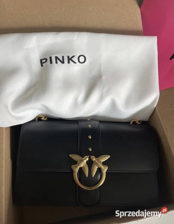Torebka pinko czarna Bydgoszcz