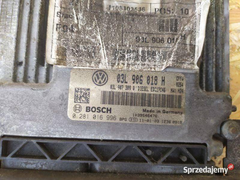 STEROWNIK SILNIKA KOMPUTER VW SHARAN 2 osobowe Gliwice