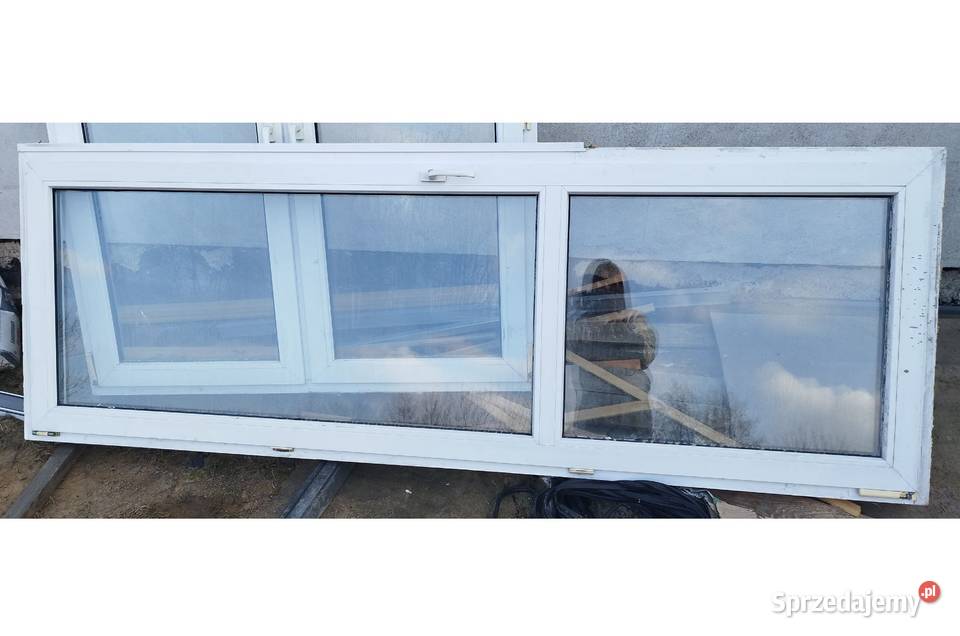 Drzwi balkonowe PCV 865 x 2485 Białystok sprzedam