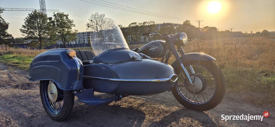 IŻ 56 1961 z koszem Wrocław