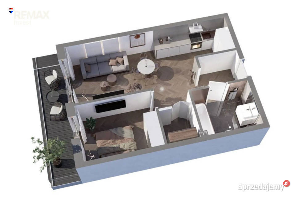 2pokojowe mieszkanie balkon BielskoBiała Bielsko-Biała