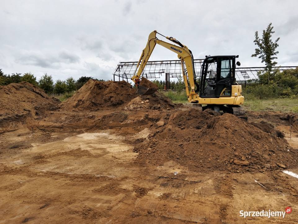 Usługi minikoparką 55 tony Dziecinów