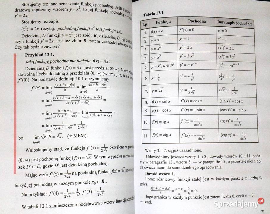 Matematyka klasy 4 szkoły średniej Stanisław Chełm