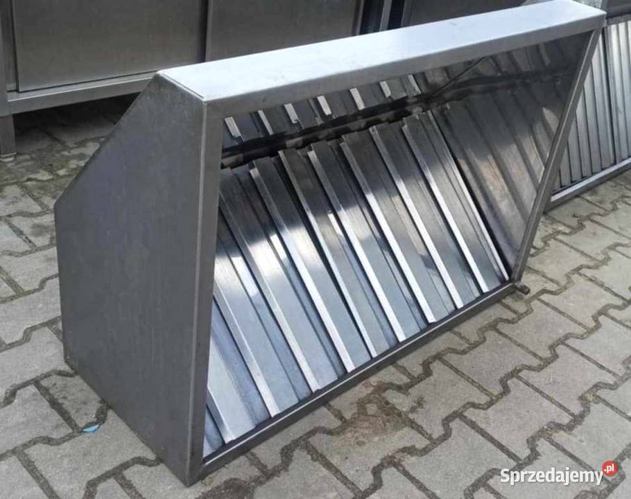 Okap Gastro z Filtrami i Dmuchawą 1007040 S 907O Ostrów Wielkopolski sprzedam