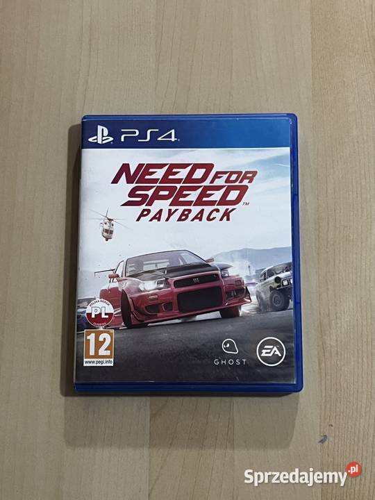Need for speed Payback 4 gra playstation 4 gry 12+ Ruda Śląska