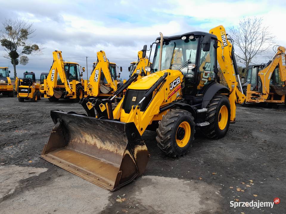 JCB 3CX 2019R KOPARKOŁADOWARKA 4CX CAT CASE Koparko ładowarki wielkopolskie Krotoszyn