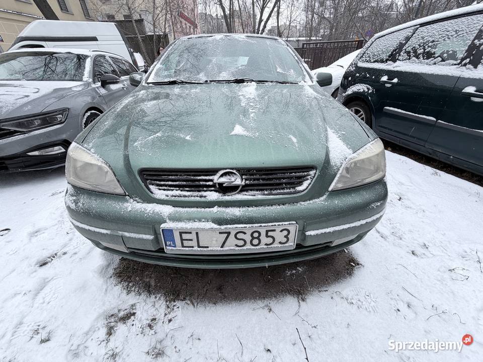 OPEL ASTRA II 16 sprzedaż z wolnej ręki 1598cm3 Łódź