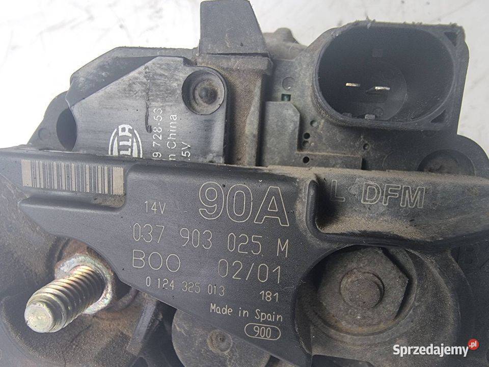 ALTERNATOR SEAT IBIZA II 037903025M kujawsko-pomorskie Lipno