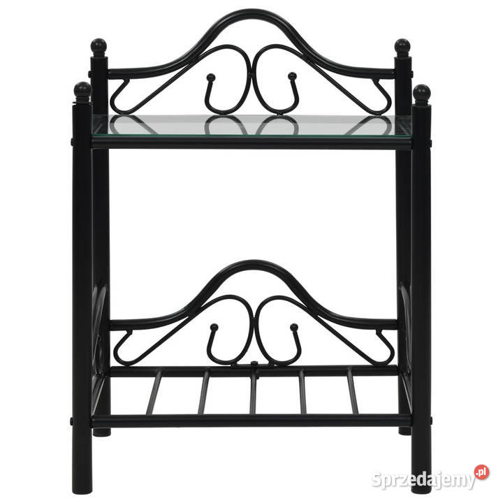 Stoliki nocne 2 stal i hartowane szkło 45x305x60 Nocne mazowieckie Warszawa