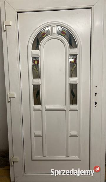 DRZWI PCV BIAŁE 1100 X 2100 312022 Łask sprzedam