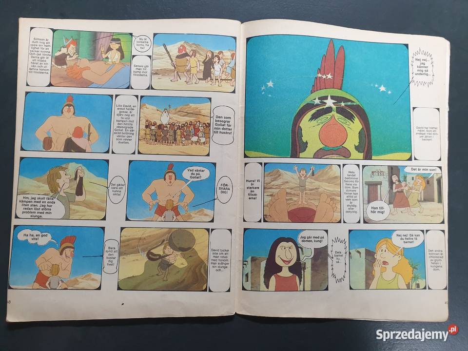 Było Sobie Życie komiks TV 1982 język norweski Gdynia