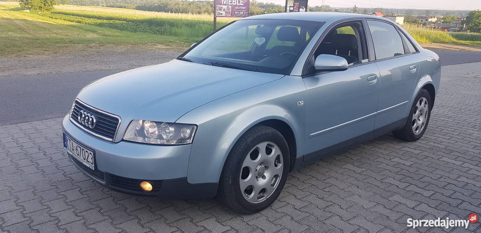 Audi A4 B6 sedan manual ZAMIANA niebieski A4 Pyskowice sprzedam