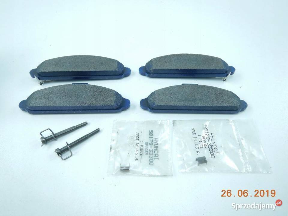 KLOCKI HAMULCOWE HYUNDAI SCOUPE SONATA ASO