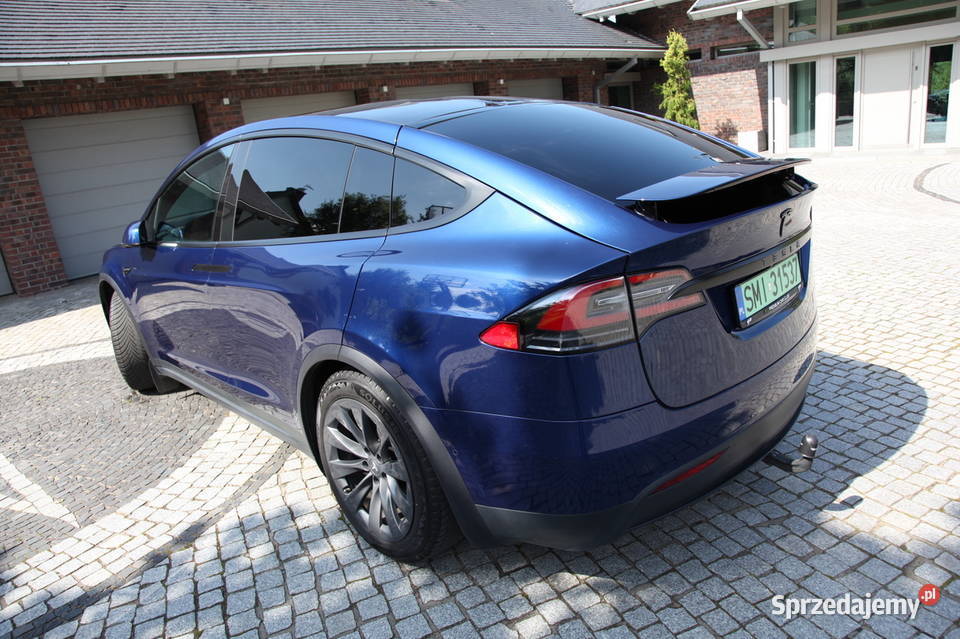 Tesla model X Long Range EUROPA 525 4x4 full nieuszkodzony Katowice sprzedam