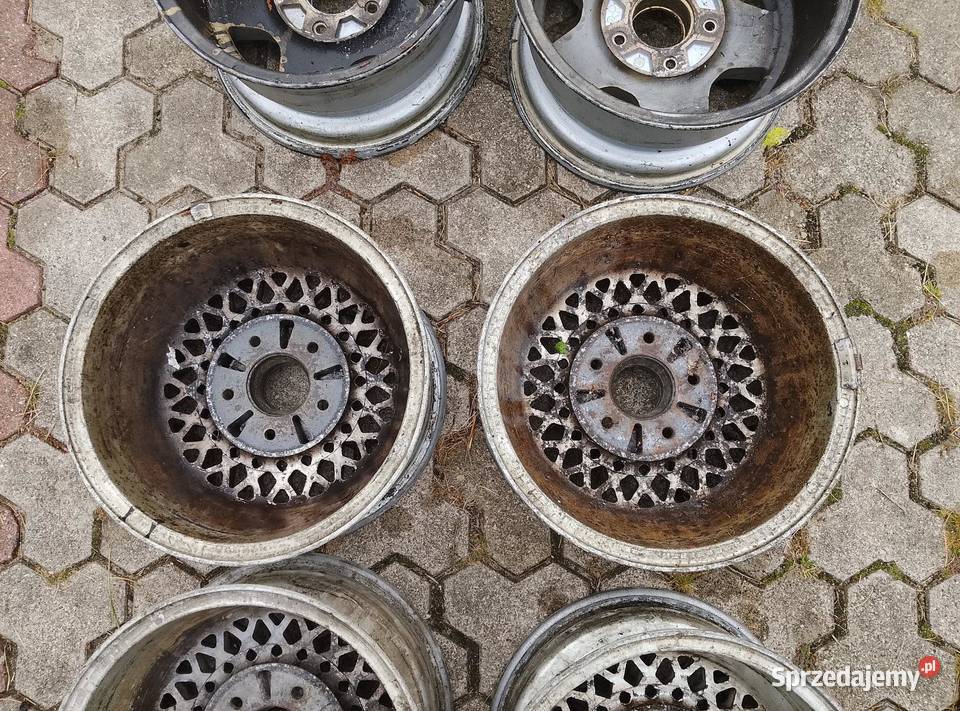 Felgi Rial Mesh 7x14 5x120 ET10 BMW E12 E28 E23 Samochodowe Łódź