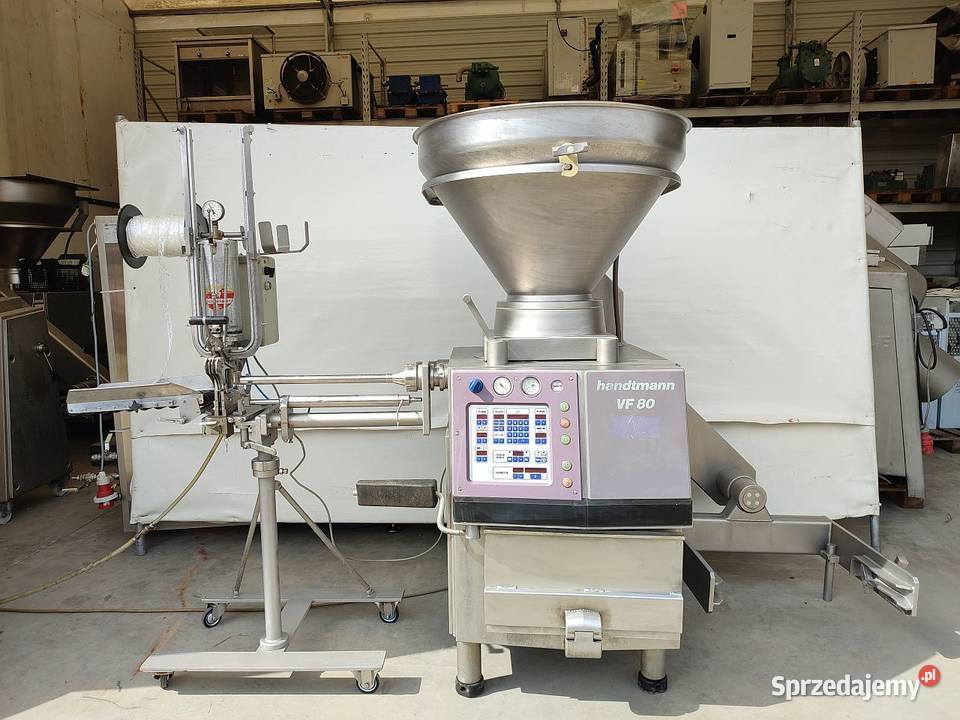 Komplet Nadziewarka Próżniowa Handtmann VF80 Niedźwiedź