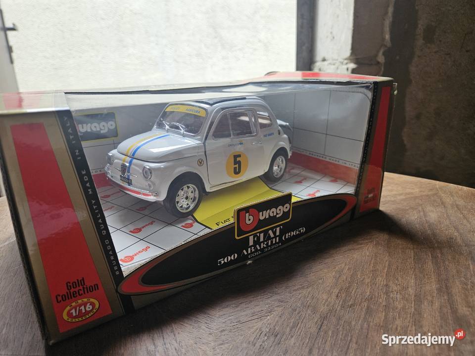 Model samochodu fiat 500 abarth 1965 Poznań