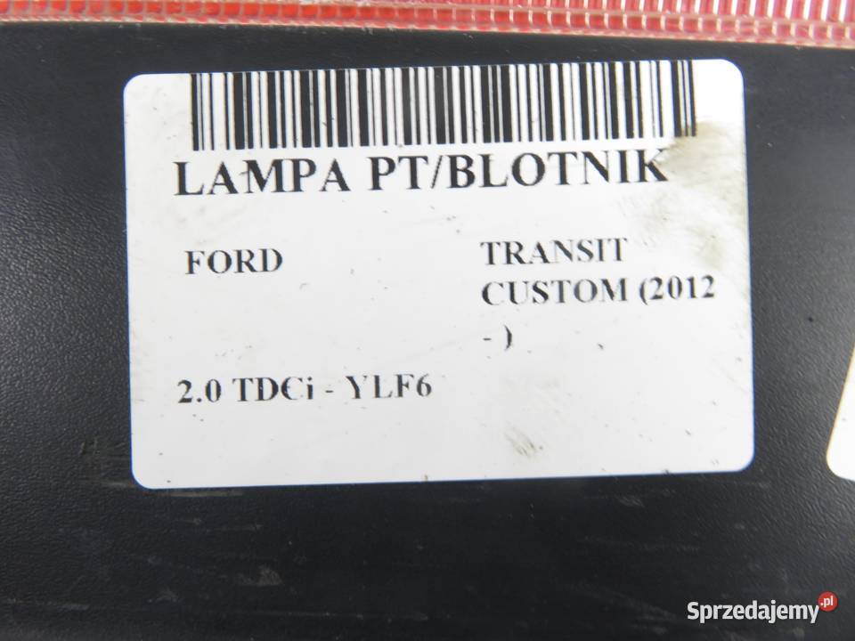LAMPA PRAWA TYLNA FORD TRANSIT CUSTOM 2012 małopolskie