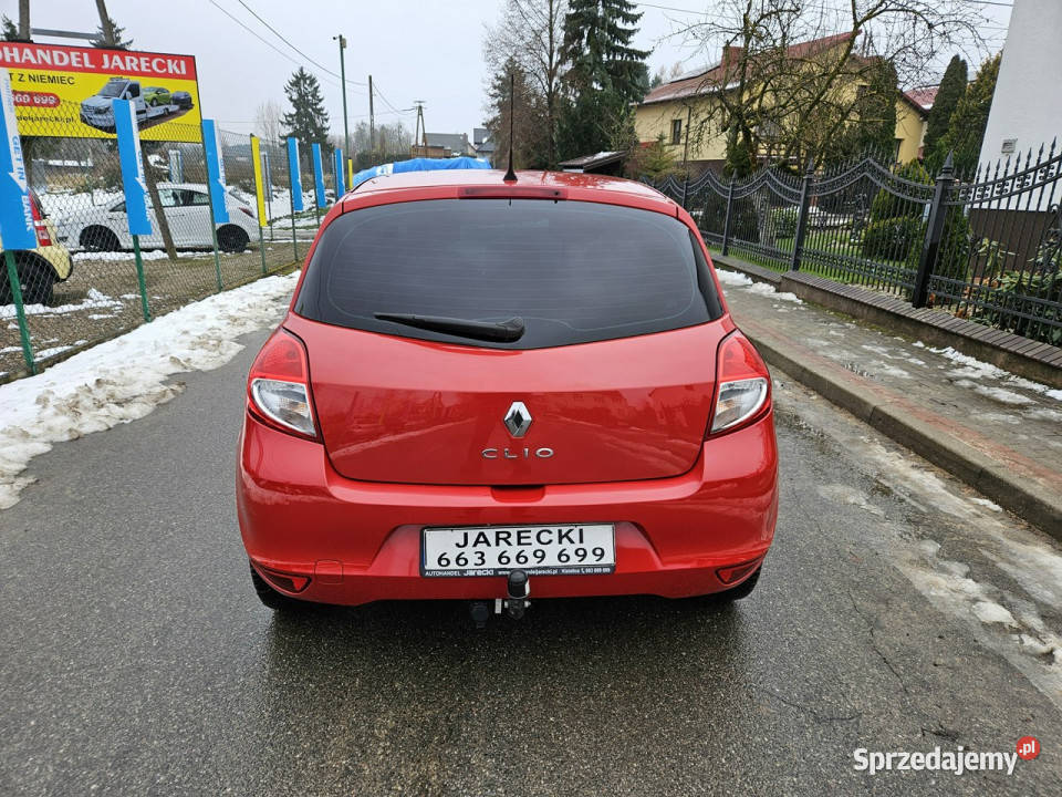 Renault Clio Opłacony Zdrowy Zadbany Serwisowa z czujnik deszczu Clio Kisielice