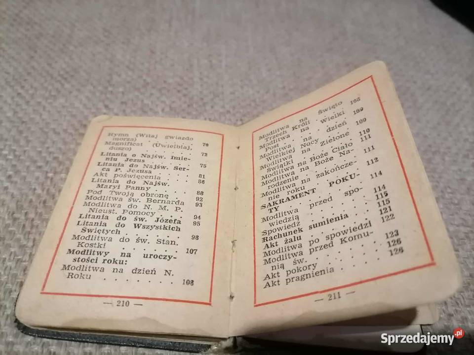 Pamiątka Pierwszej Komunii Świętej 1965 Wałbrzych