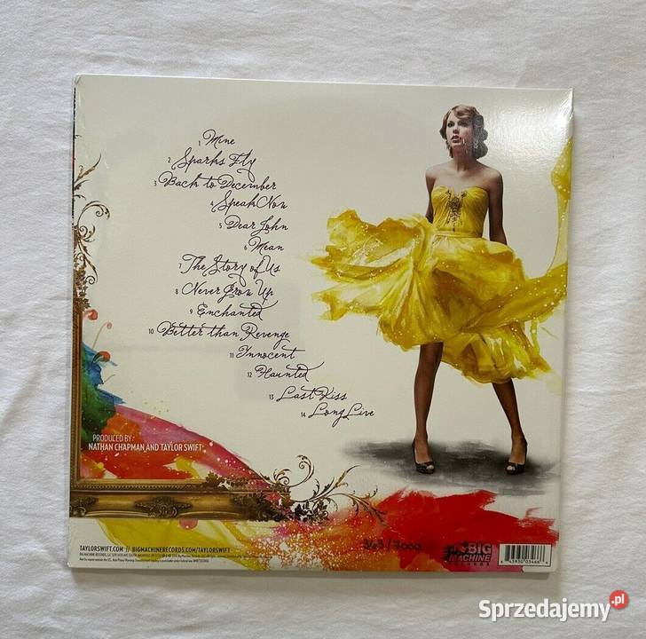 Taylor Swift Speak Now ekskluzywna numerowana łódzkie Łódź