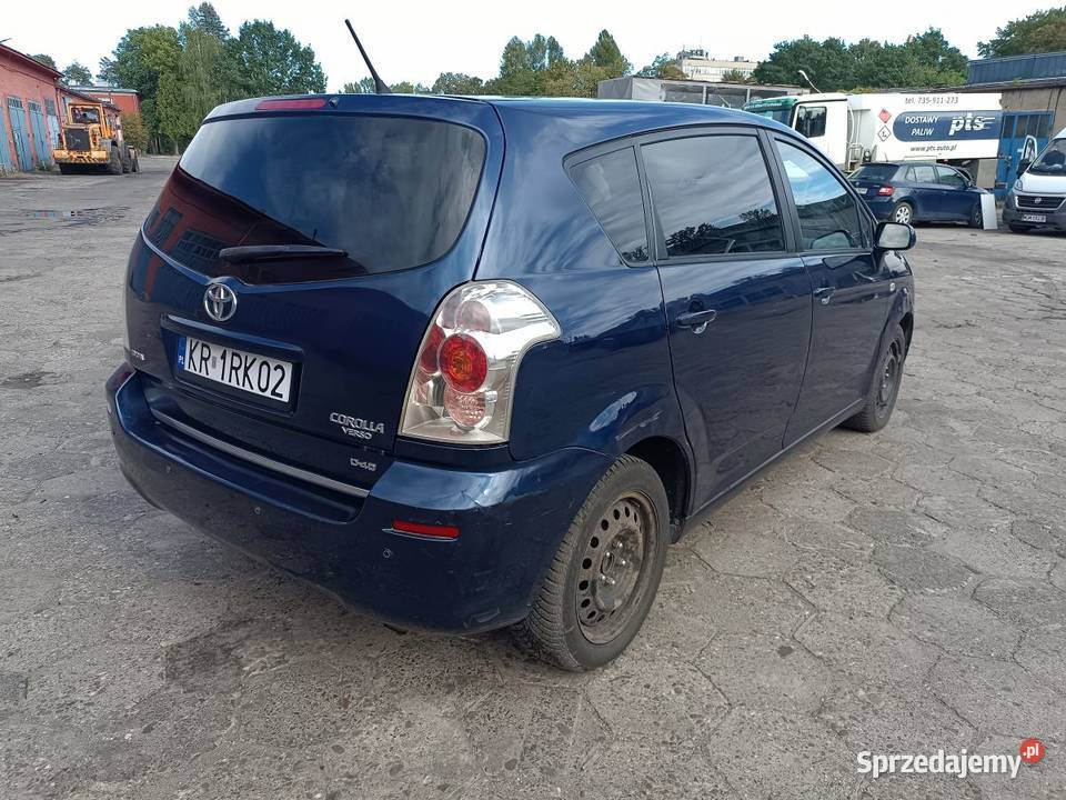 Toyota Corolla Verso 22 D4D 136 małopolskie Kraków