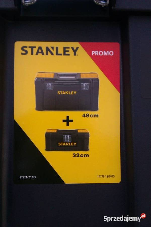 nowa skrzynka narzędziowa Stanley duża i mała