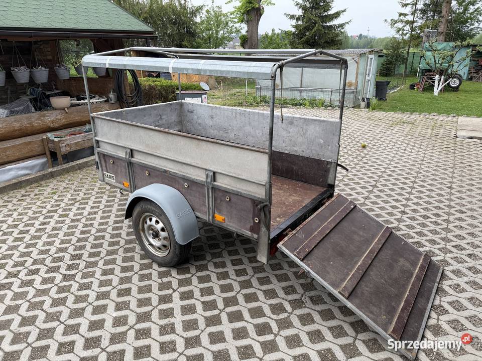 Przyczepka lekka SARIS 180x103x60 DMC 600 stan 1 Brzozów