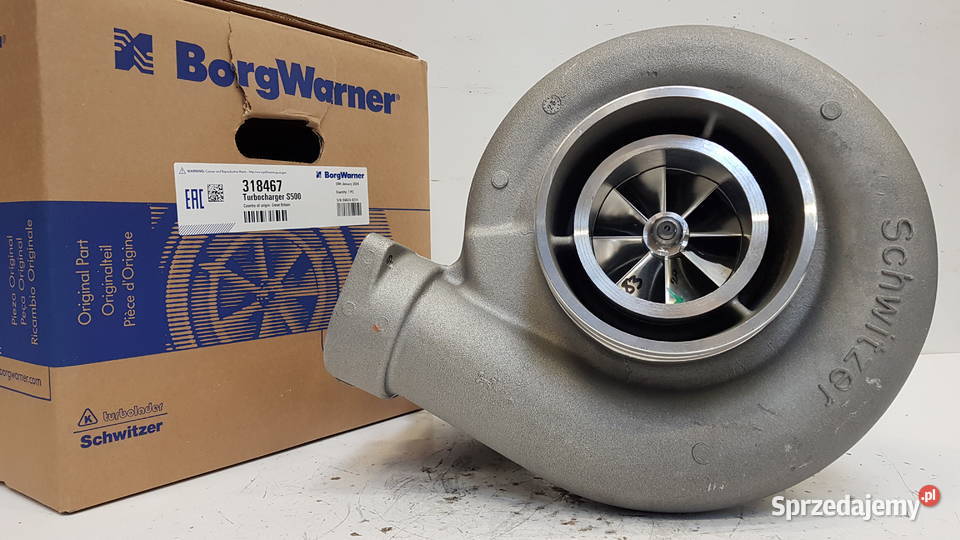 Nowa turbosprężarka SCHWITZER 318467 318149 Siedlce