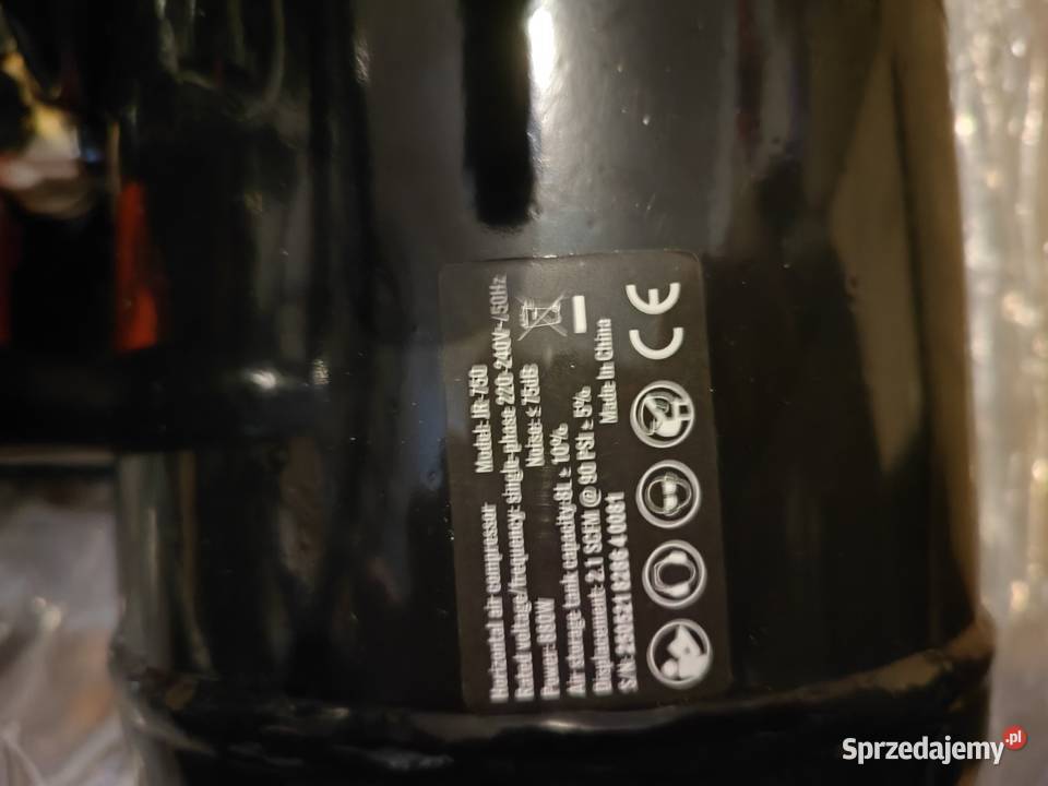 Kompresor NOWY vevor nie używany 8l Września