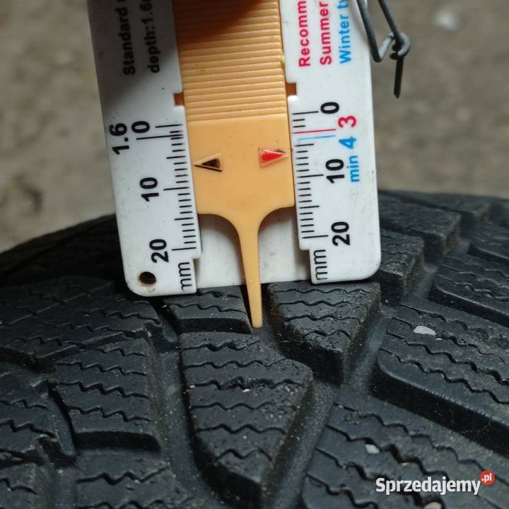 16565 R 13 FIRESTONE WINTERHAWK 77 T 7mm Kamień Pomorski sprzedam
