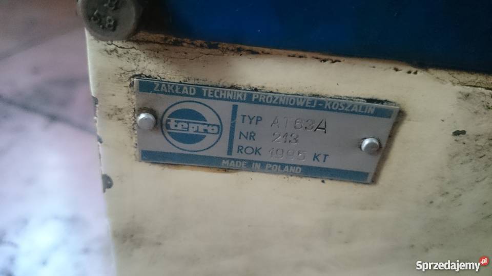 Pompa próżniowa TEPRO seria AT 63 A AT63A Biznes i Przemysł pomorskie Gdańsk