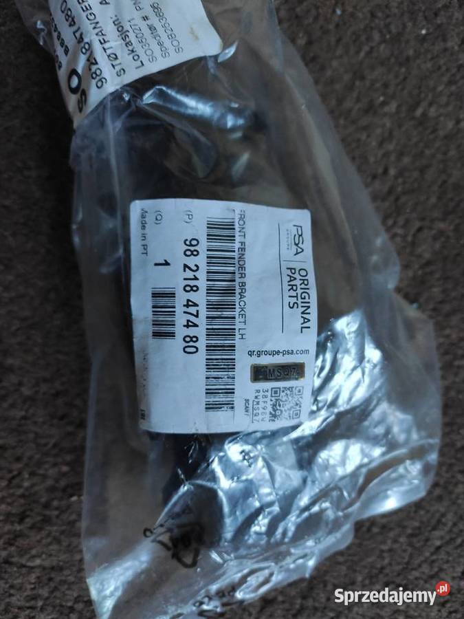 ŚLIZG ZDERZAKA LEWY PRZÓD CITROEN BERLINGO IV