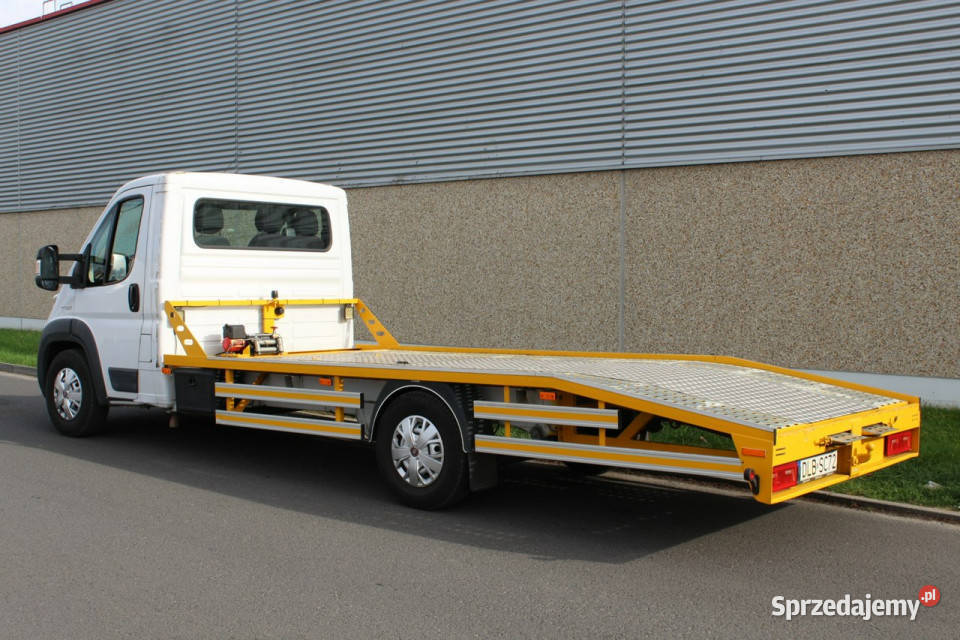 Fiat Ducato Autolaweta 23 JTD 130 197 Zadbana nieuszkodzony Lubań