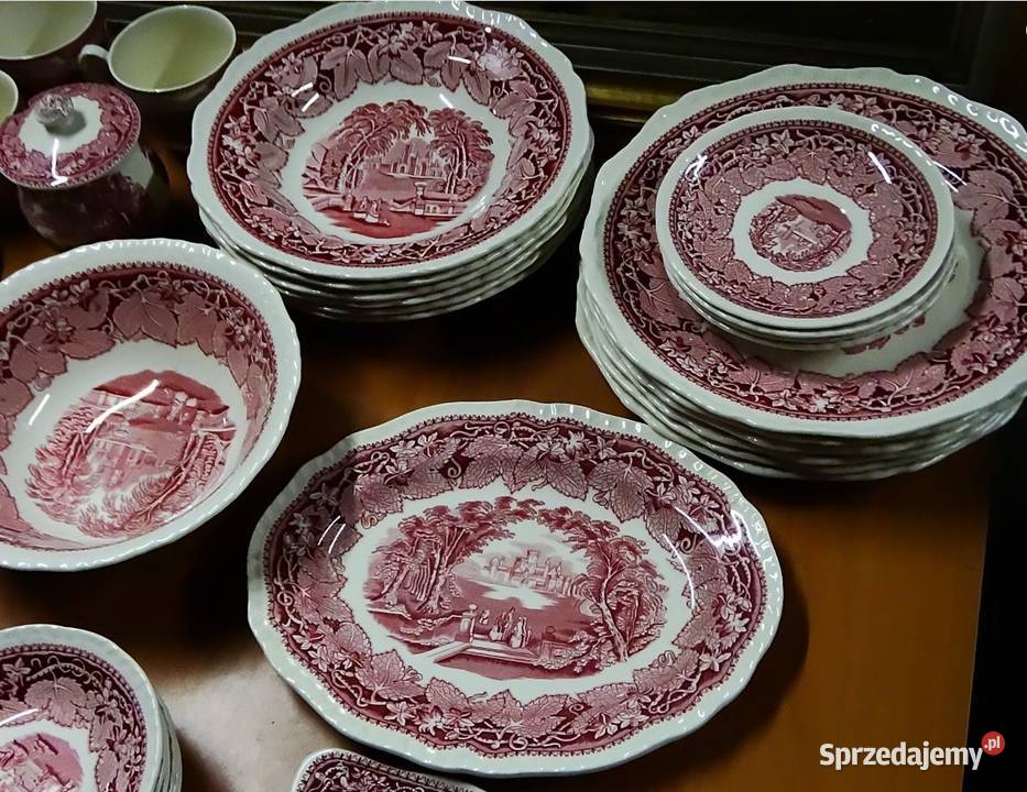 Zestaw porcelany Masons Vista Angielska ceramika Porcelana i szkło lubelskie Biłgoraj