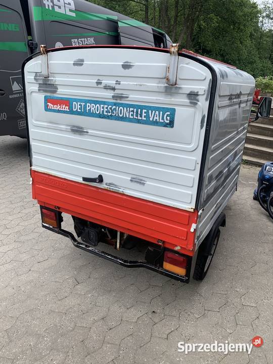 Piaggio Ape 5080 2005 czerwony pomorskie Gdańsk